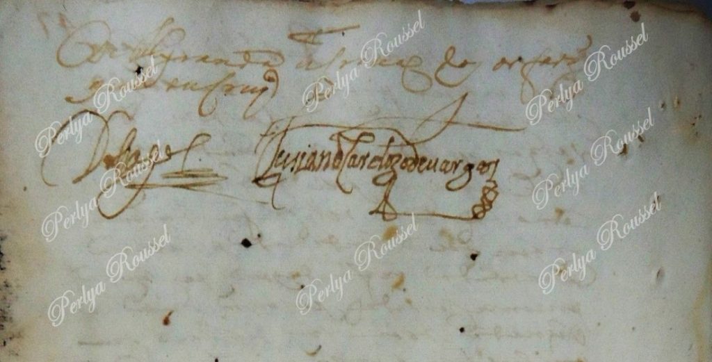 A assinatura do Abraão do Jaguaribe - Luciano Cardoso de Vargas 1