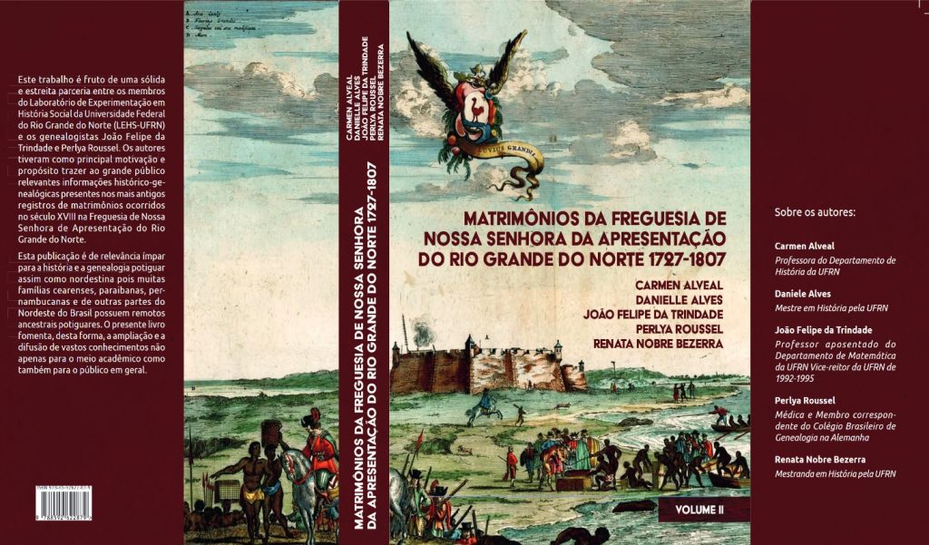 Matrimónios da Freguesia de Nossa Senhora da Apresentação do Rio Grande do Norte (1727-1807) Matrimonios freguesia apresentacao 1
